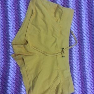 Yellow OP super shorts
